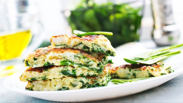 Mushroom and Spinach Omelette